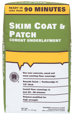 Skim Coat & Patch Cement Underlayment