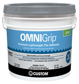 OmniGrip® Premium Lightweight Tile Adhesive