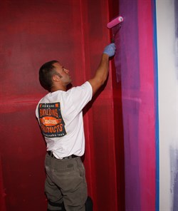 CUSTOM Tile Installation System Swims with the Sharks