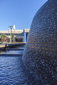 Award-Winning Granite Water Feature Installed with CUSTOM System for Submerged Stone