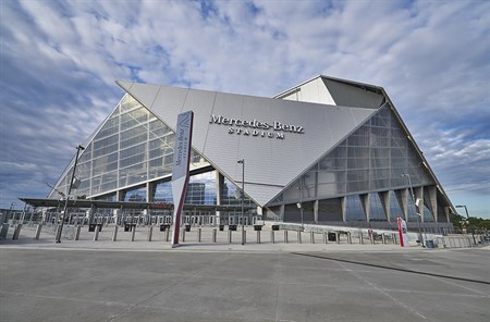 Mercedes-Benz Stadium, Home to the Atlanta Falcons, Earns LEED Platinum with Help from CUSTOM