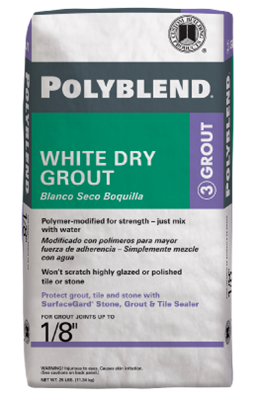 Polyblend® White Dry Grout