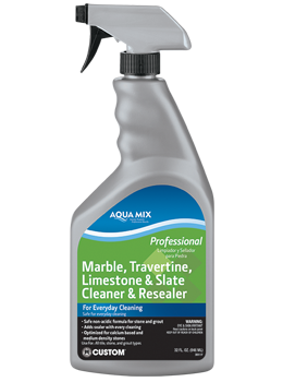 Aqua Mix® Marble, Travertine, Limestone & Slate Cleaner & Resealer