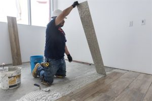 CUSTOM Quality and Tile Craftsmanship Showcased with Five-Foot Porcelain Planks