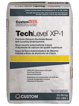 CustomTech™ TechLevel™ XP-1 Self-Leveling Underlayment